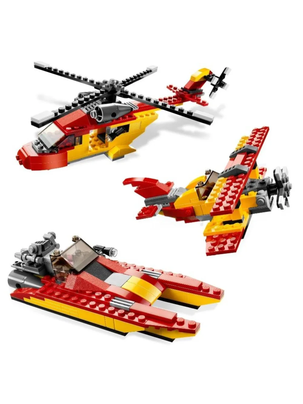 Lego Creator 5866 Rotor Rescue 3-in-1 Complete Set and with Instructions